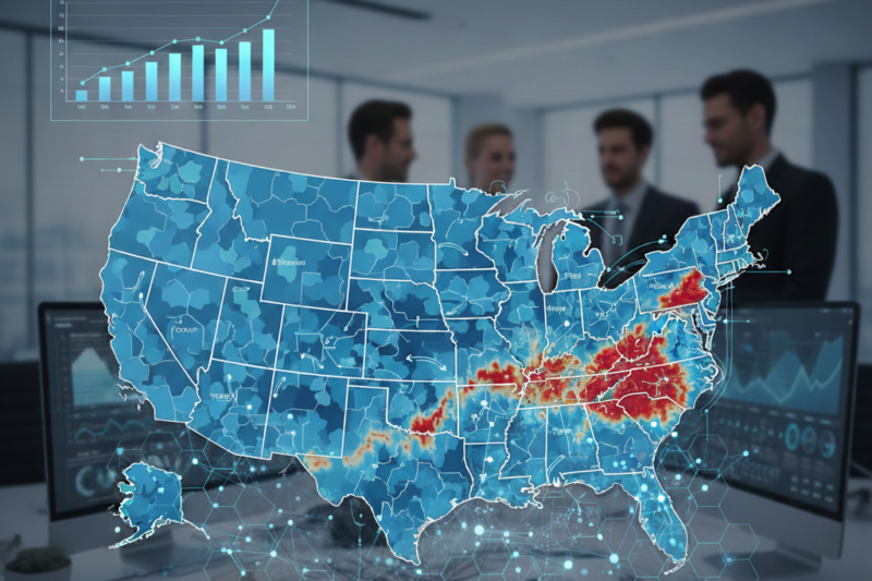 Building Territory Heatmaps Using Real-Time Prescribing Trends to Optimize Pharma Sales in the U.S.