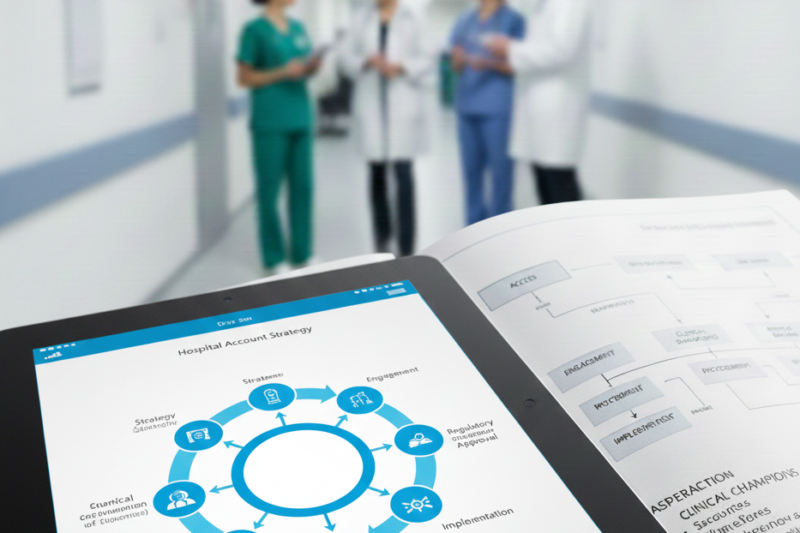 Sales Playbooks for High-Barrier Hospital Accounts | Hospital Account Strategy